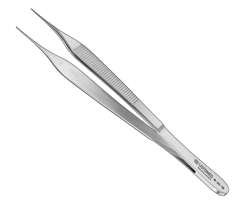 MICRO-ADSON, chirurgische Pinzette, 15 cm, 1×2 Zähne
