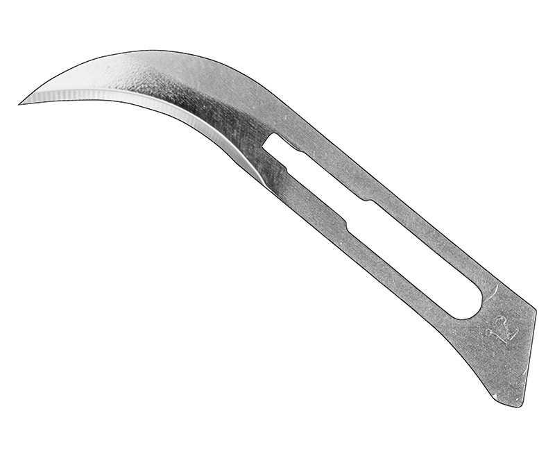 Skalpellklingen, Figur 12, steril, 100 St.