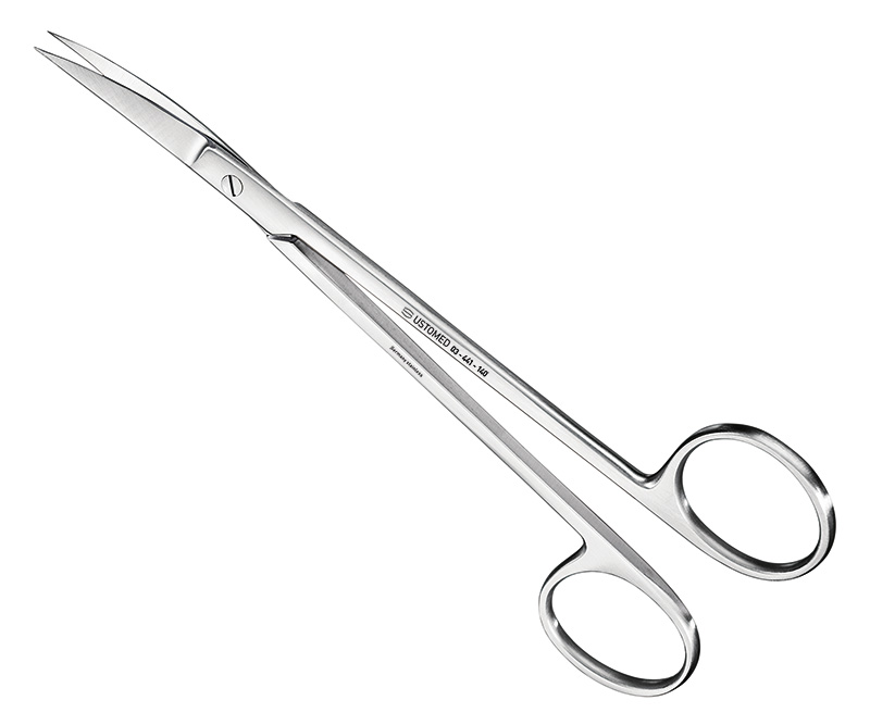 JOSEPH, Nahtschere/Zahnfleischschere, 14cm, gebogen