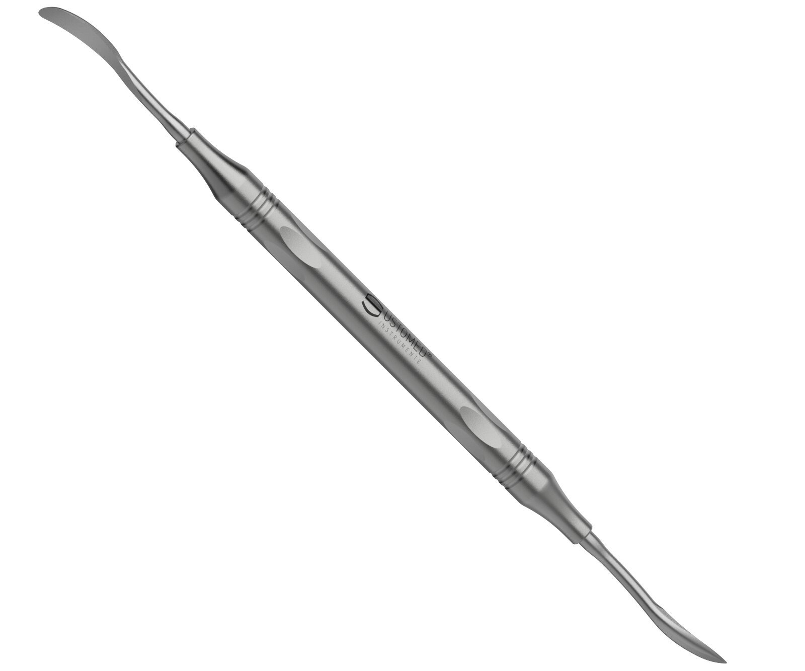 MOLT, Raspatorium, 19 cm, doppelendig, gebogen
