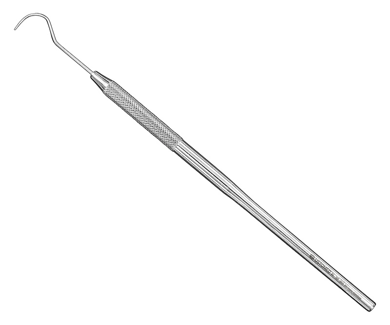 Kuhhornsonde, Figur 44, extra feine Spitze