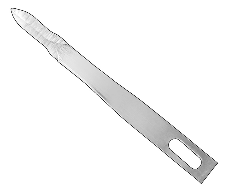 Micro-Skalpellklingen, Figur 63, steril, 25St