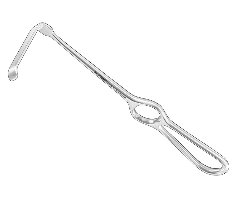 KOCHER, Wundhaken, Figur 3, 55 x 11 mm