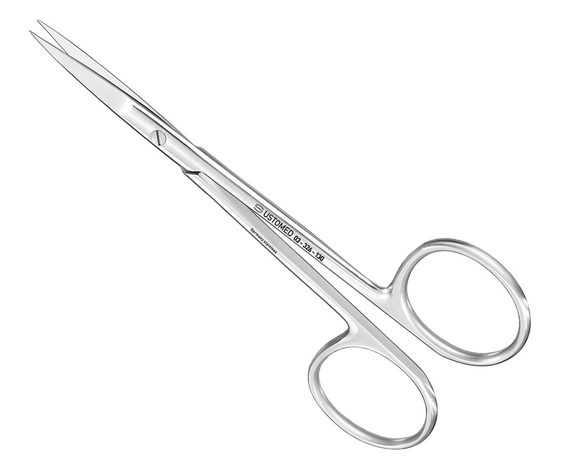 Nahtschere/Zahnfleischschere, 13 cm, gerade