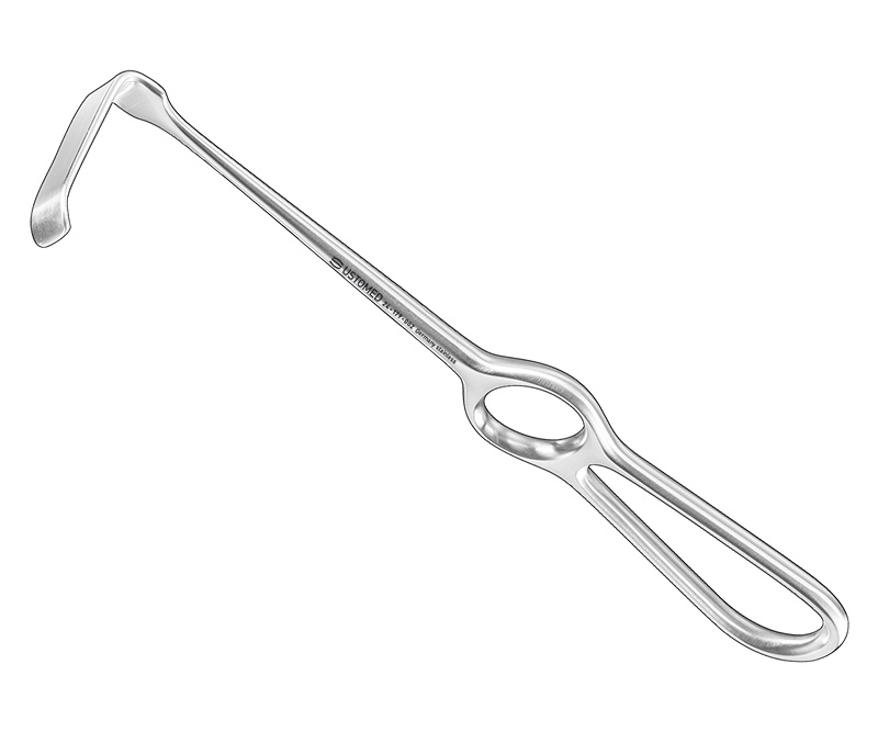 KOCHER, Wundhaken, Figur 2, 40 x 11 mm