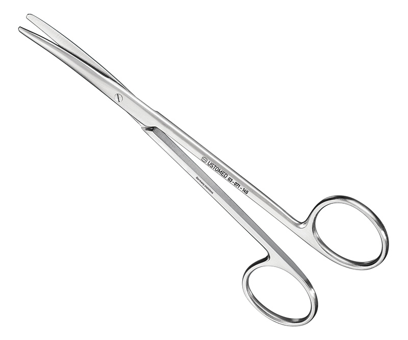 METZENBAUM, Präparationsschere, 14,5 cm, gebogen