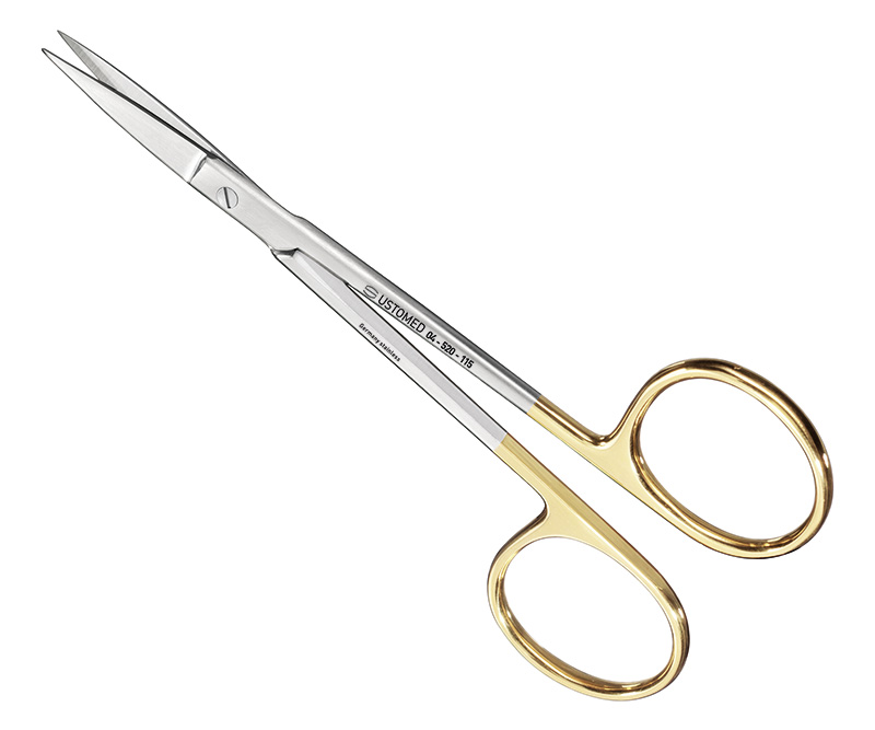 Nahtschere/Zahnfleischschere, 11, 5 cm, gerade, HM