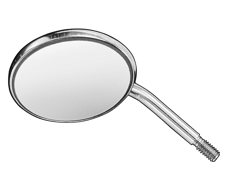 Mundspiegel, plan, HR-High Reflection, Front-Verspiegelung, Größe 4, Packung 12 Stück