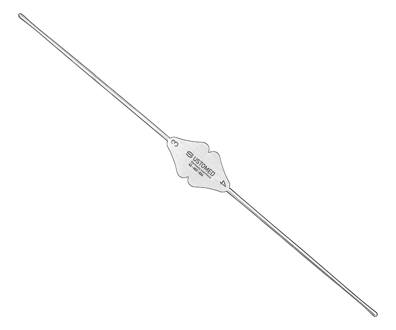 BOWMAN, Kieferhöhlensonde, geknickt, Figur 3/4 1,3mm / 1,4mm