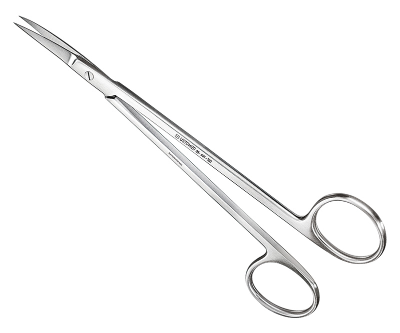 KELLY, Nahtschere/Zahnfleischschere, 16cm, gebogen