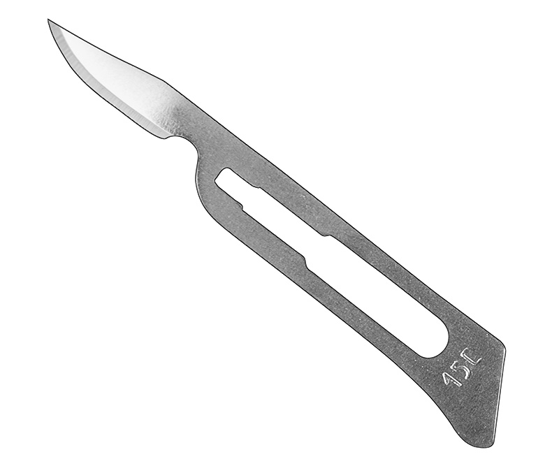 Skalpellklingen, Figur 15 C, steril, 100 St
