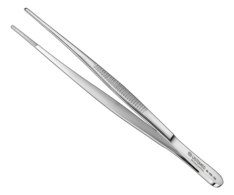 Anatomische Pinzette, 16, 0 cm, gerade, schmal