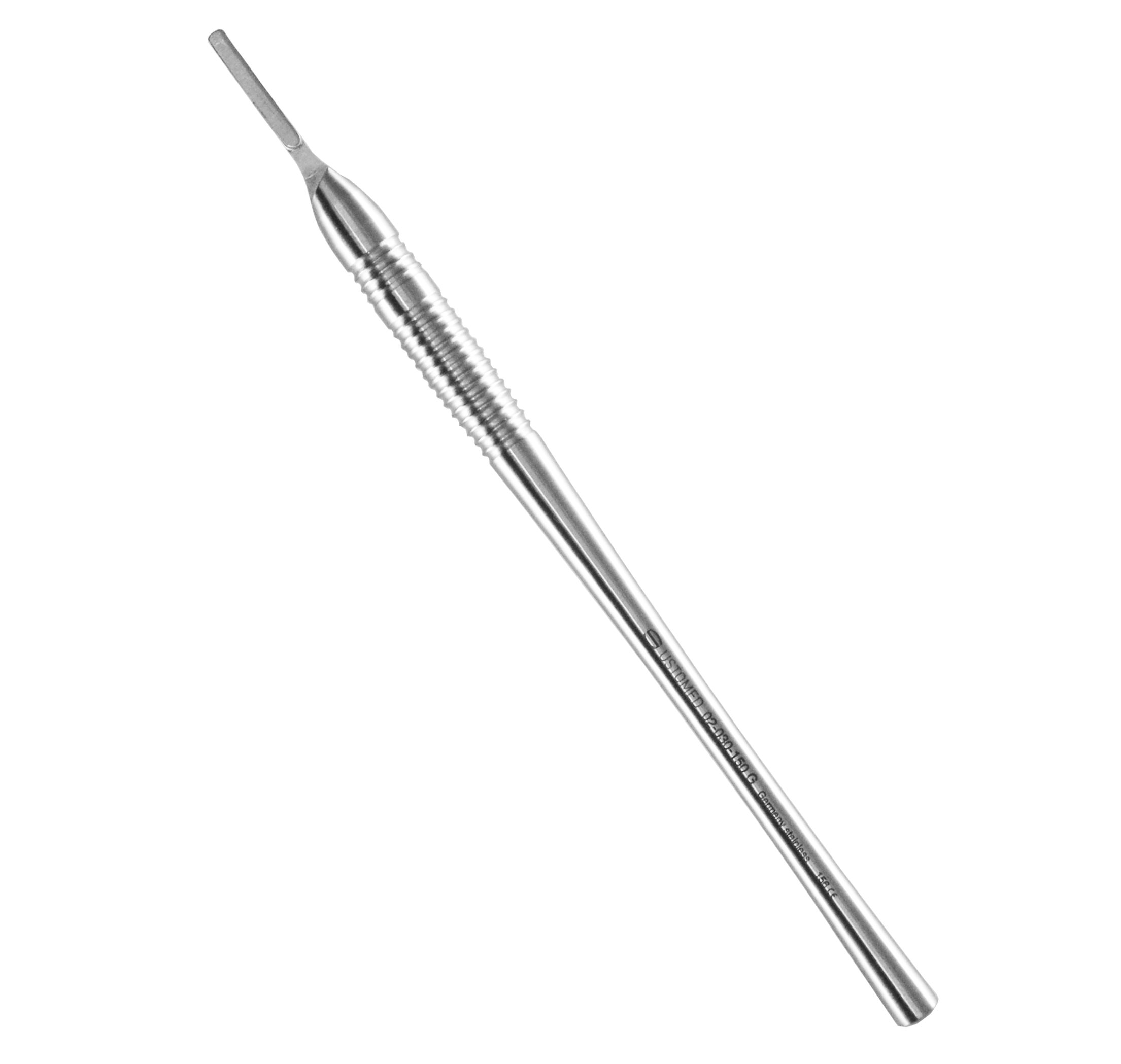 Skalpellgriff, 15 cm, Rundgriff glatt