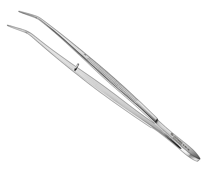 FLAGG, Zahnpinzette, 16 cm, geriefte Spitzen