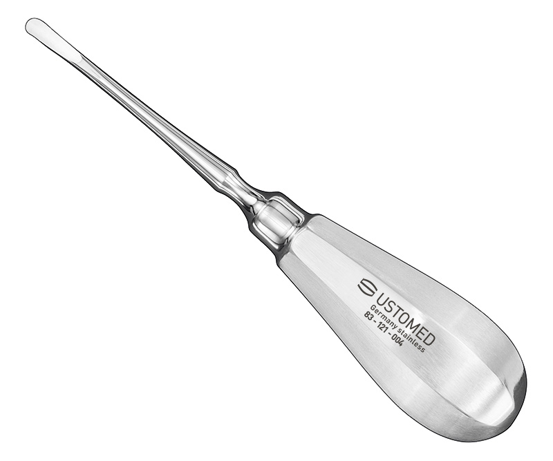 USTO-LUX, Luxationsheber, delikat, gebogen, 4mm
