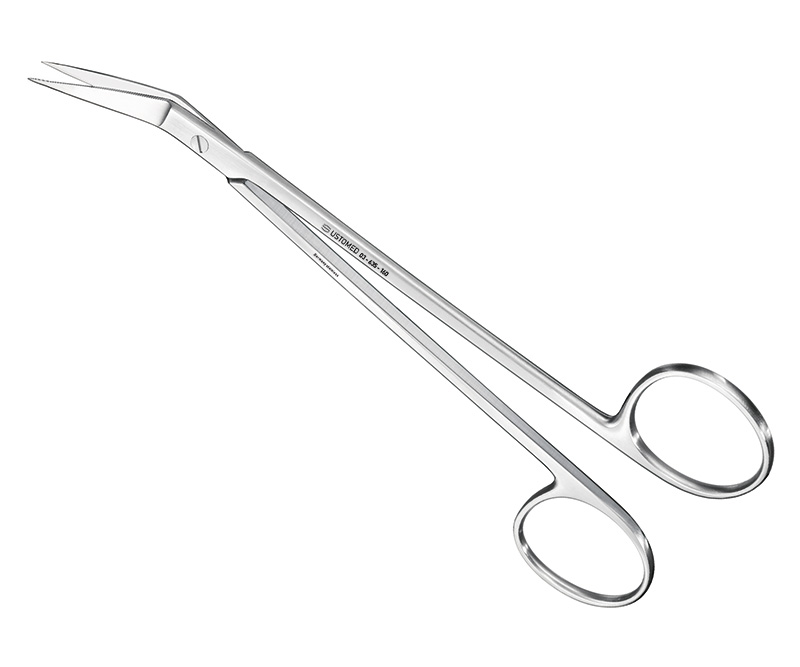 LOCKLIN, Zahnfleischschere, 16 cm, gezahnt