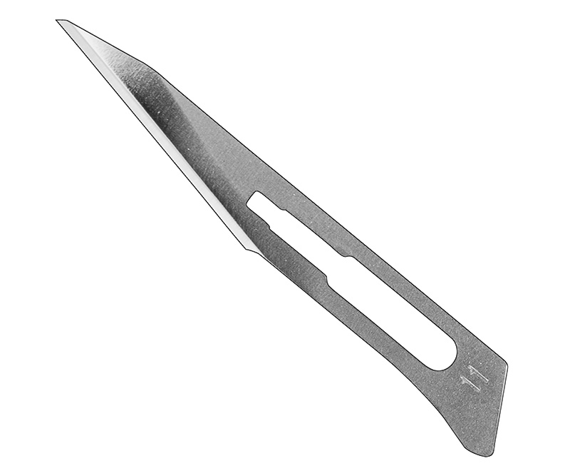 Skalpellklingen, Figur 11, steril, 100 St.