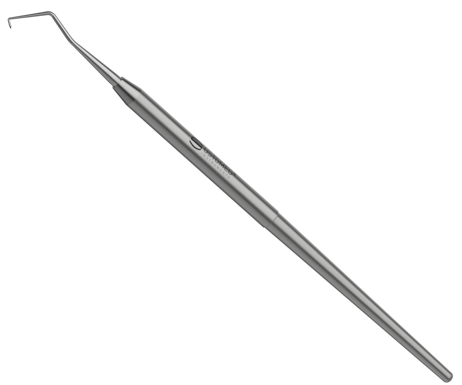 Häkchensonde, Figur 17, einendig, Rundgriff