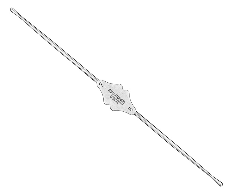 BOWMAN, Kieferhöhlensonde, geknickt, Figur 7/8