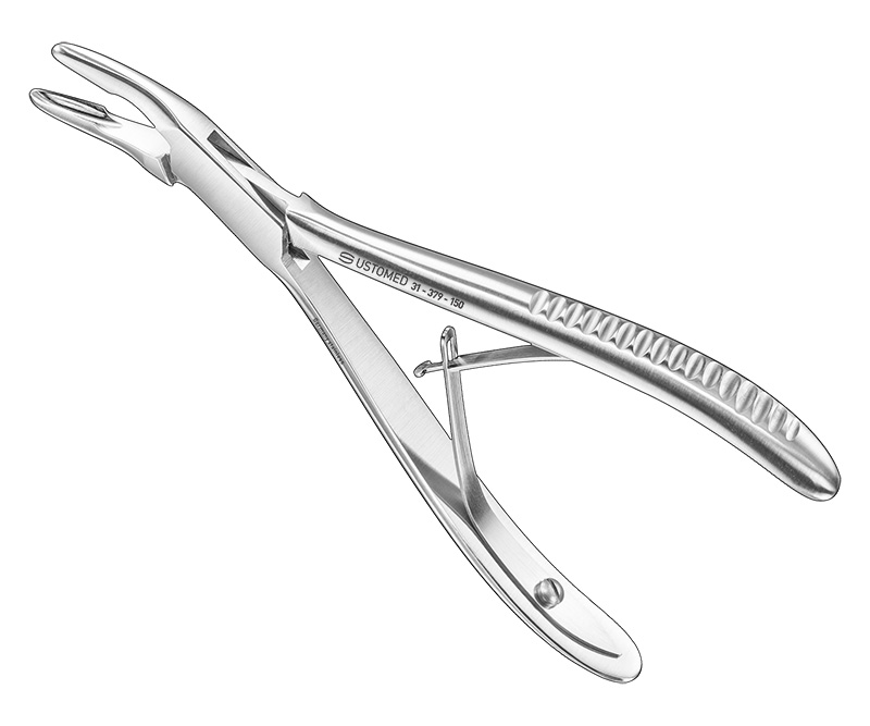 LUER, Hohlmeißelzange, 15 cm, mit tel