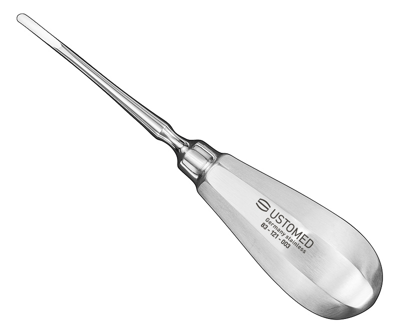 USTO-LUX, Luxationsheber, delikat, gebogen, 3mm