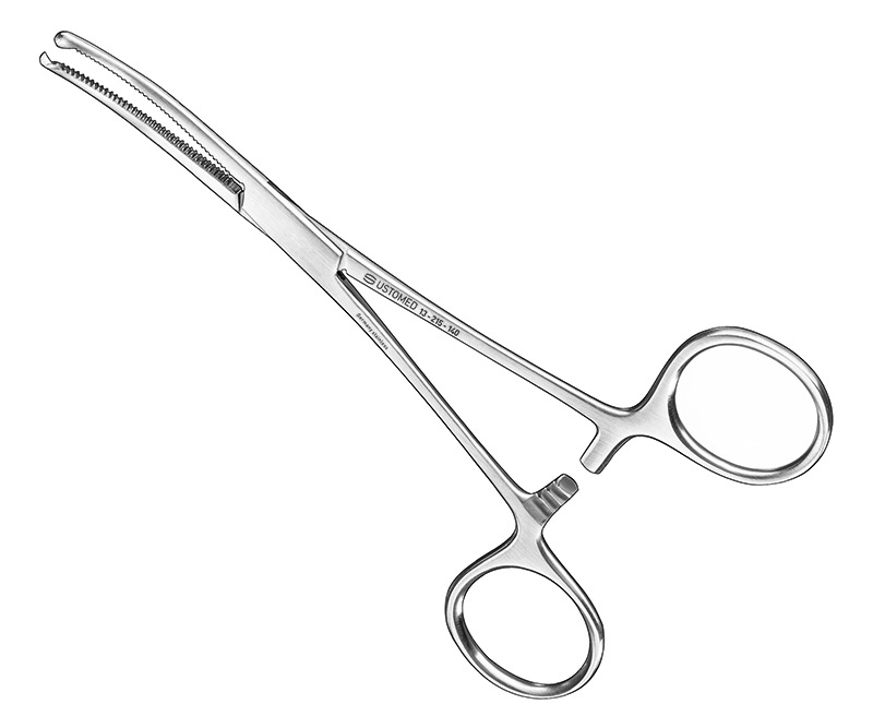 OCHSNER-KOCHER, Arterienklemme, 14cm, geb, 1x2Z