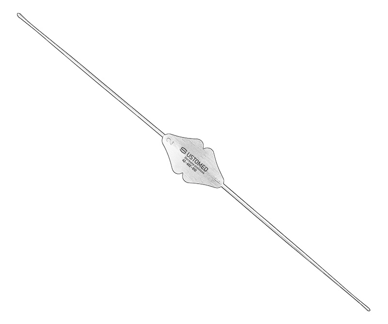 BOWMAN, Kieferhöhlensonde, geknickt, Figur 1/2
