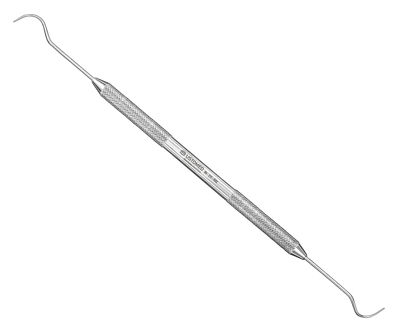 Zahnsonde, doppele., extra feine Spitzen