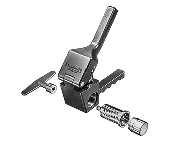 USTOMED Knochenmühle, mit 1 Schneid- zylinder Größe S (ca. 2, 0 mm)
